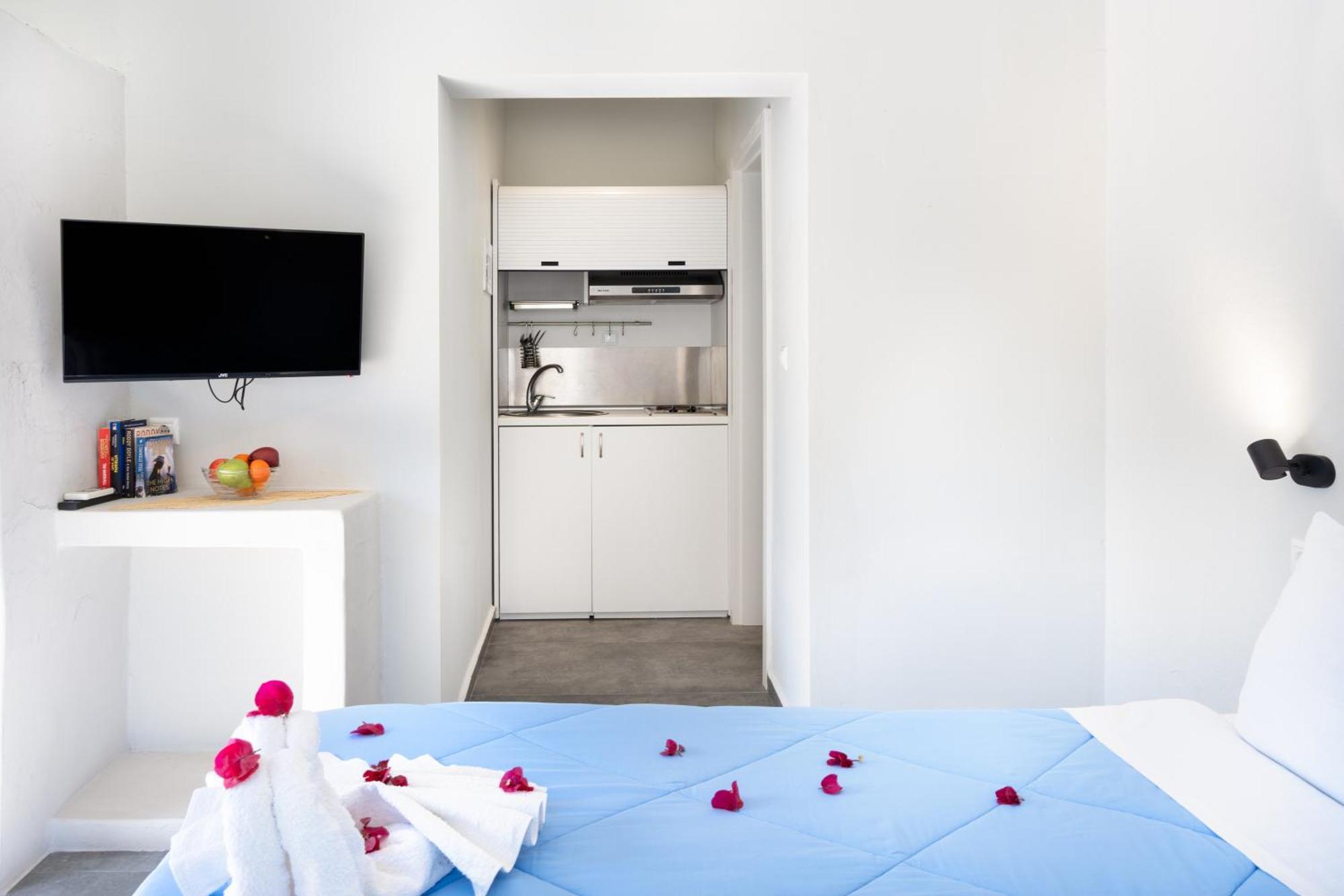 Ferienwohnung Aegean Blue Santorini Perissa Exterior foto